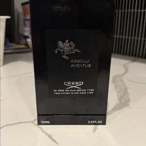 Creed Absolu Aventus Men's Fragrance - Elegant Black